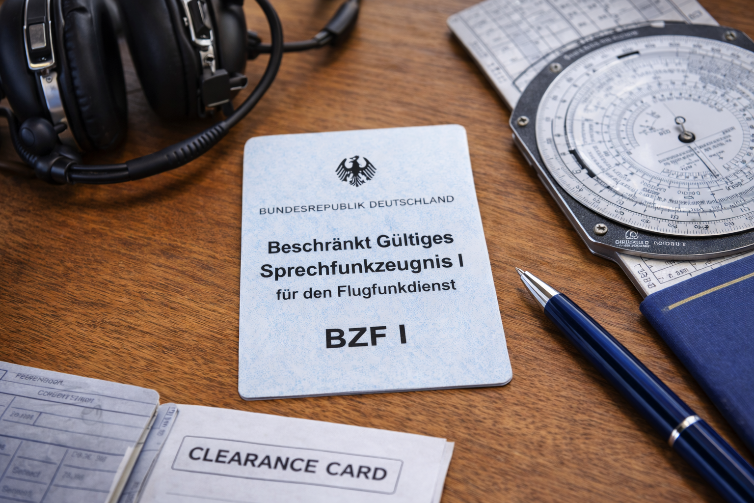 BZF I Sprechfunkzeugnis