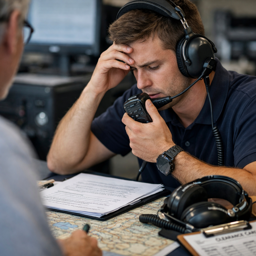 Flugschüler absolviert BZF Prüfung